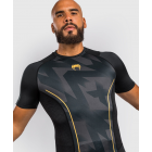 Рашгард - Venum Razor Rashguard Short Sleeves - Black/Gold​